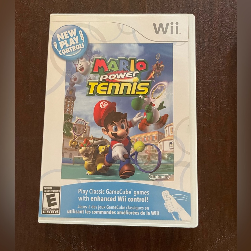 Mario Power Tennis Wii Game